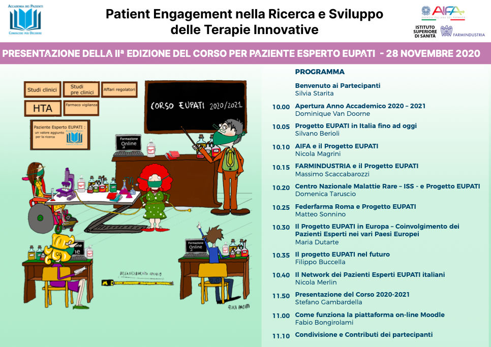 Patient Engagement in Ricerca e Sviluppo delle Terapie Innovative